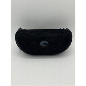 Costa Del Mar Black with Gray Logo Sunglasses Case